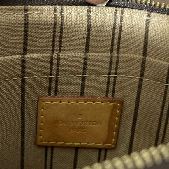 louis vuitton neverfull MM pochette Monogram - Picture 7 of 10